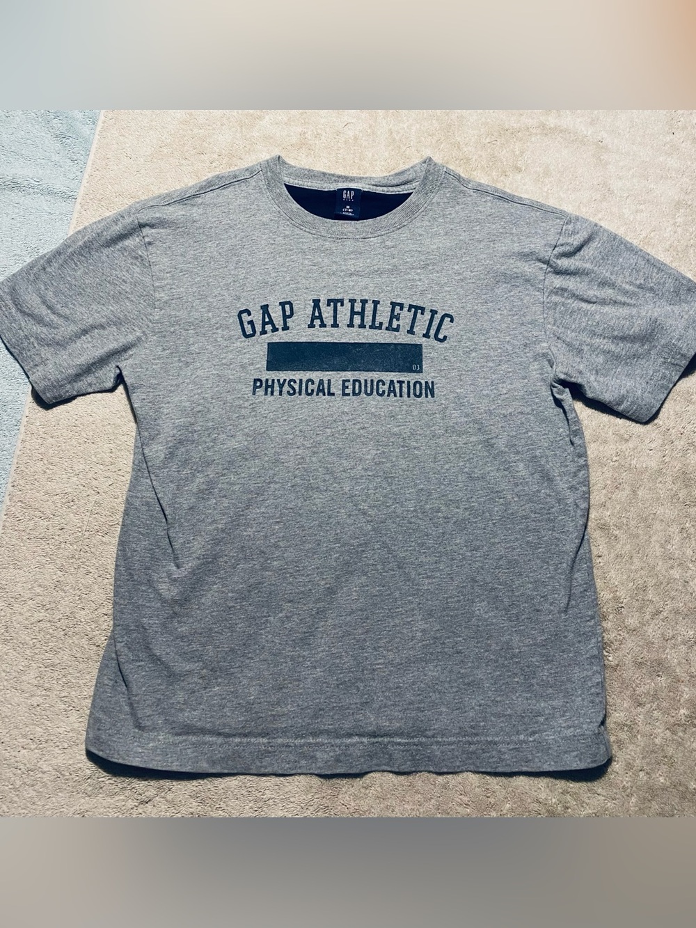 Gap Athletic physical education youth boys t shirt size medium quality